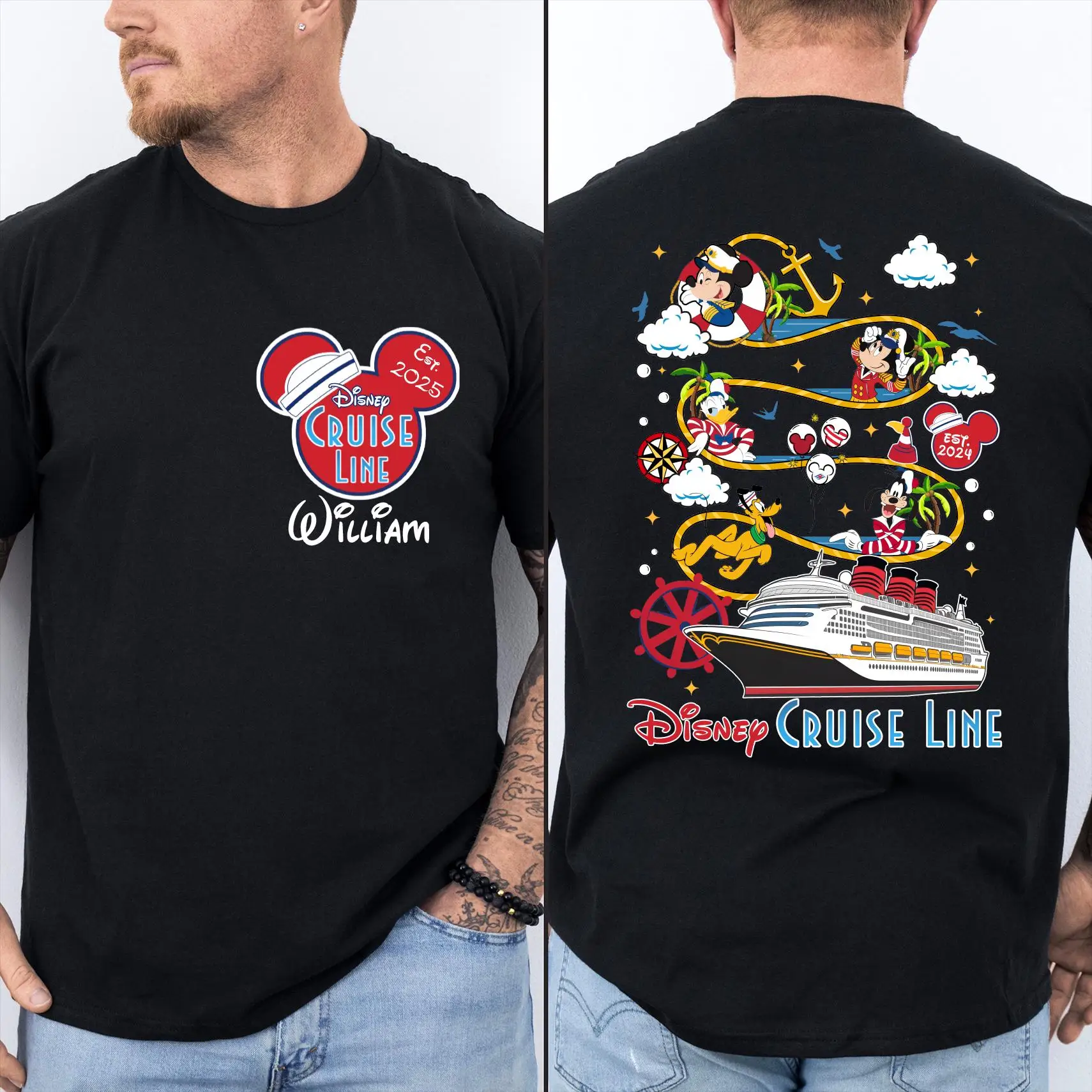 Camiseta de crucero de Disney 2026, camiseta del viaje de Mickey, camiseta de crucero de Minnie, regalo de vacaciones familiares, vacaciones de crucero de Disney Park