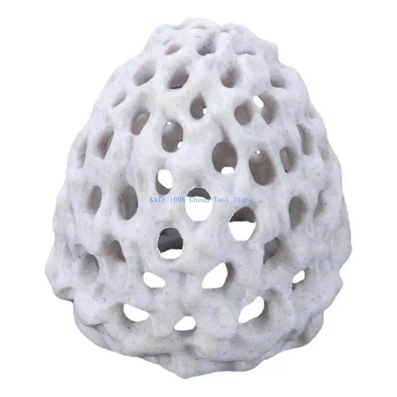 

G6KA Suction Cup Betta Fish Hideouts Cave House Aquariums Decorative House for Small Fish and Shrimp Resting Place Accessories