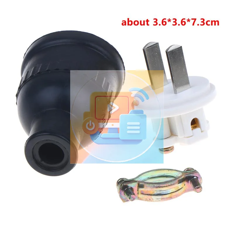 High Power Waterproof Plug Heavy Duty Rubber Shell Good Conductivity Connector For Construction Outdoor Electrical Work