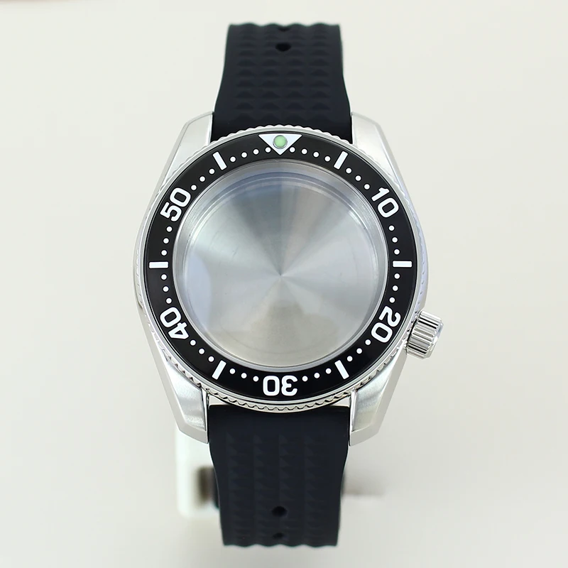 42mm Men's Watch Cases Strap Sapphire Glass 200M Waterproof For Mod SPB185 NH35 NH36 NH34NH38 4R36 Movement 28.5mmDial 120clicks