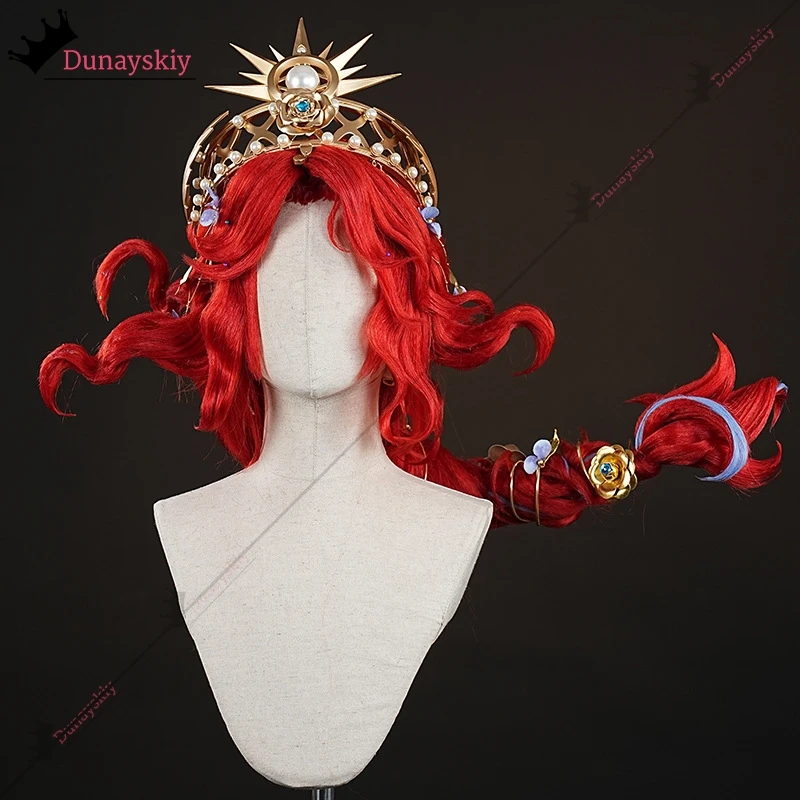 Grace The Weeping Goddess Cosplay Costume Game Identity V Clothing Headwear&Wig&Accessory Full Set PlayRole Anime Party Clothes