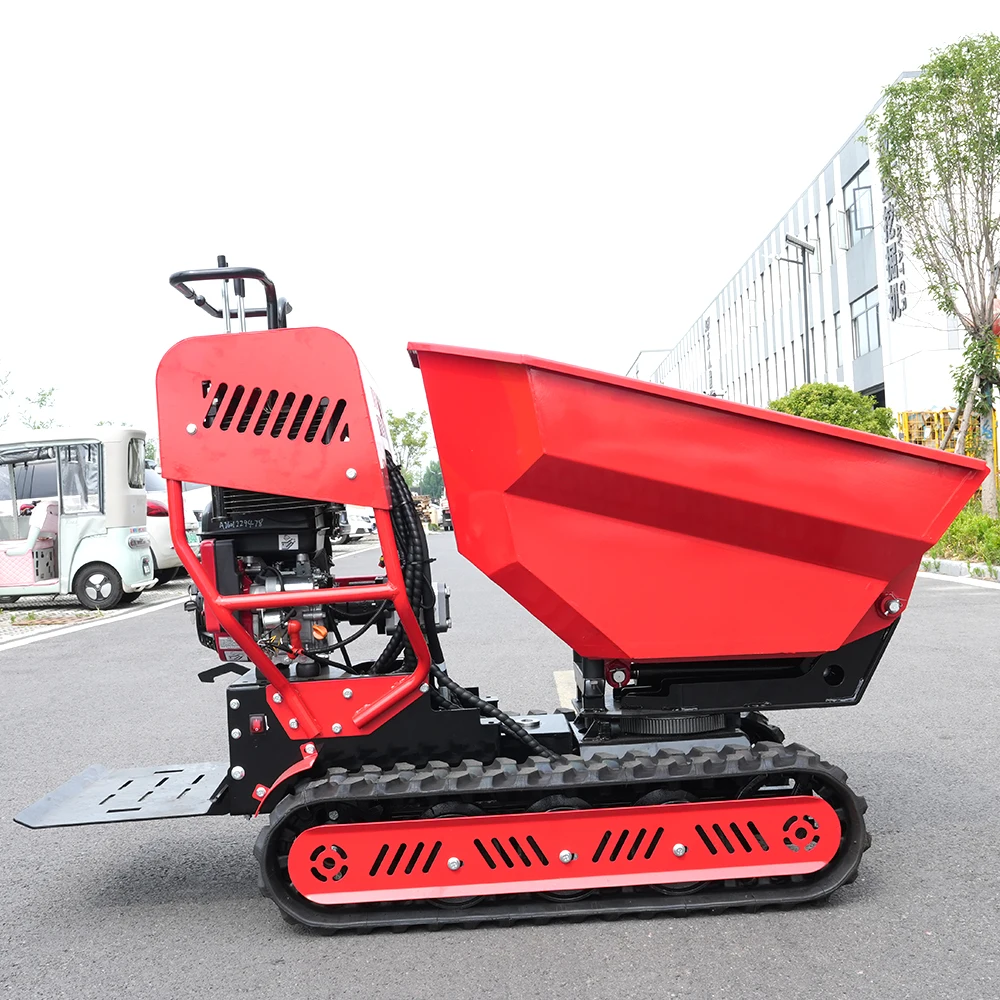 Customized Logo Mini Dumper Truck Hydraulic New Orchard Load Mountain Dumper Truck Engine Power Mini Dumper Truck
