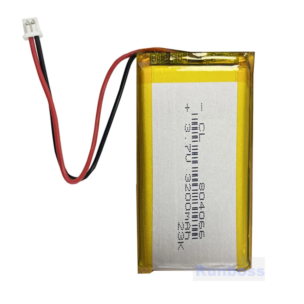 

804169 804066 3.7V 3200mAh 1.25mm 2Pin Plug Lithium Polymer Battery For Open Source Console R36S Handheld Game Console Machine