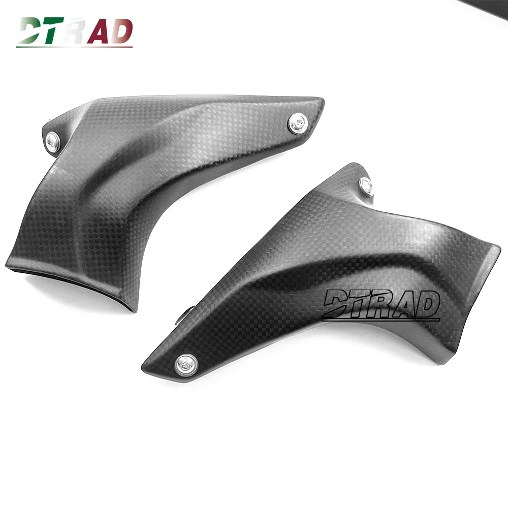 Carbon Fiber 100MM Brake Caliper Radiator Cover For DUCATI Streetfighter Panigale V4 V2 899 959 1199 1299 Motorcycle Accessories
