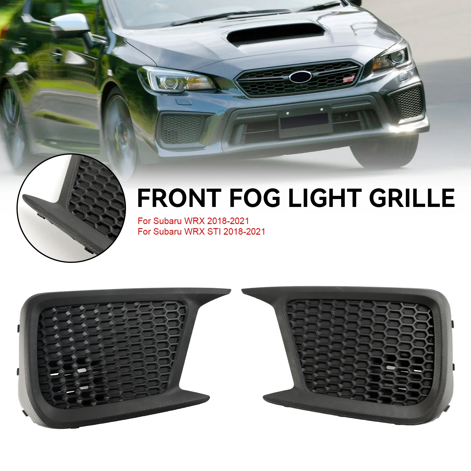 

Artudatech подходит для Subaru WRX STI, рамка передней противотуманной фары 57731VA400 57731VA410 2018-2021 2019 2020