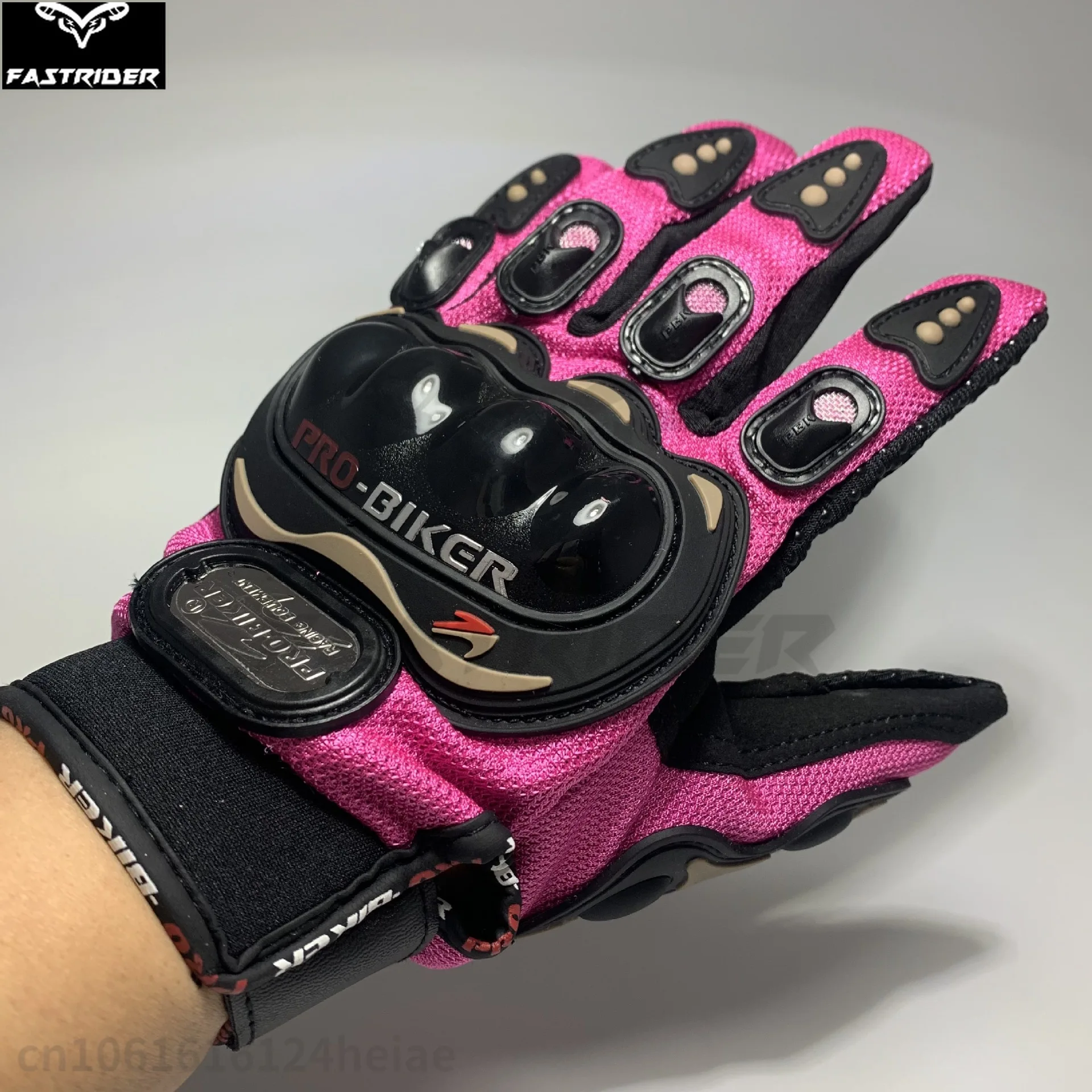 PRO-BIKER Motorcycle Gloves Racing Full Finger Off-road Summer Riding Gloves Motorcycle Rider Gloves Breathable Women