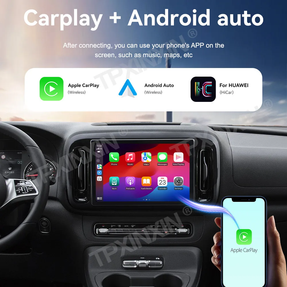 

13.1 Inch Android 15 Auto Stereo For Mercedes Benz Vito 2024-2025 Car GPS Navigation Multimedia Player Audio Head unit Radio