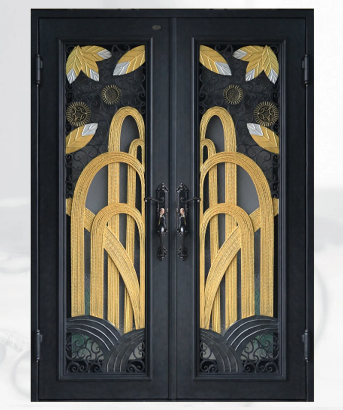 Porte pare-balles d'entrée principale standard européen, porte d'entrée de sécurité en acier, maison