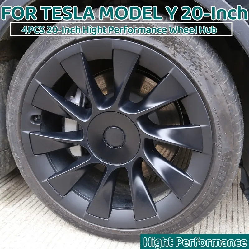 

4PCS Wheel Protective Cover for Tesla Model Y 20Inch Hight Performance Wheel Hub Protection Ring Full Rim Cover Accessories 2023