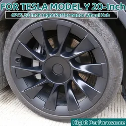 4PCS Wheel Protective Cover for Tesla Model Y 20Inch Hight Performance Wheel Hub Protection Ring Full Rim Cover Accessories 2023