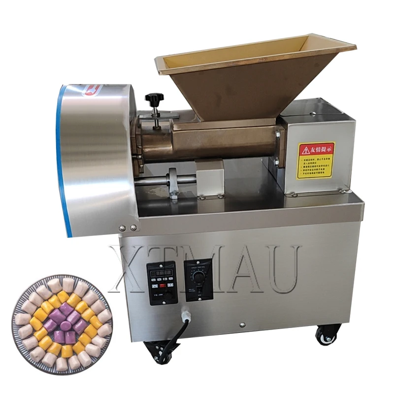 

Electric Automatic Cookie Dough Extruder Machine Dough Divider Roller Dough Rounder For Ball Square Round Strip