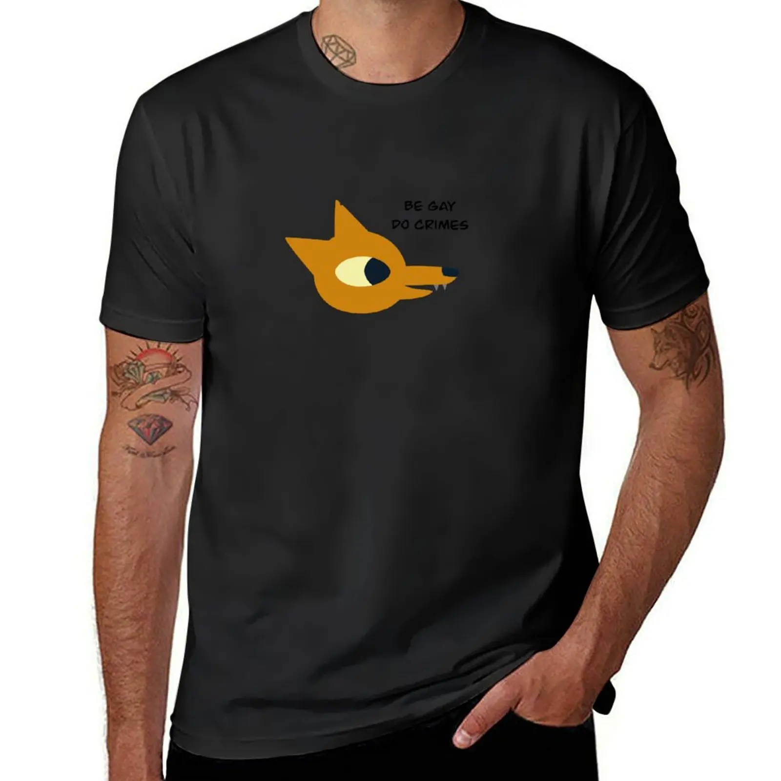 Night in the Woods Gregg T-Shirt cute tops quick-drying t shirt men