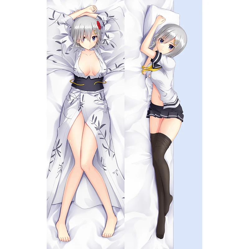 

Dakimakura Anime Hamakaze Double-sided Pillow Cover Print Life-size body pillows cover Adult pillowcase