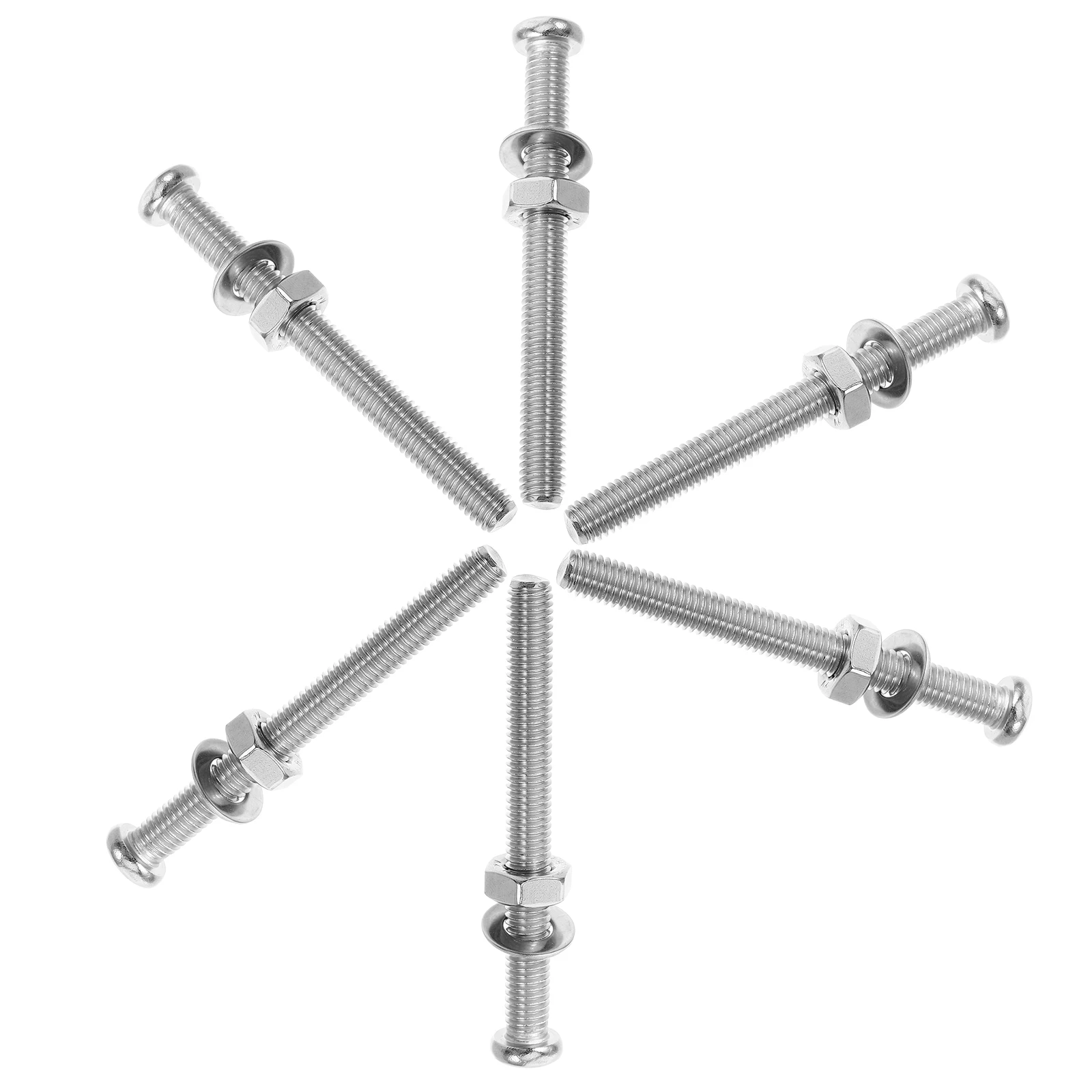 

6pcs Pool Ladder Accessories Fixing Screws for Underwater Ladders Swimming Pool Replacement Parts Stairs Fasteners Hardware