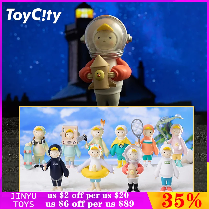 Original TOYCITY Sueno Play Series Blind Box Toys Confirm Style Kawaii Action Anime Figure Model Collection Girl Birthday Gift