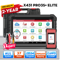 LAUNCH X431 PRO3S+ ELITE Bidirectional Scan Tool J2534 Program All System Diagnostic Scanner Topology All Service Online Coding