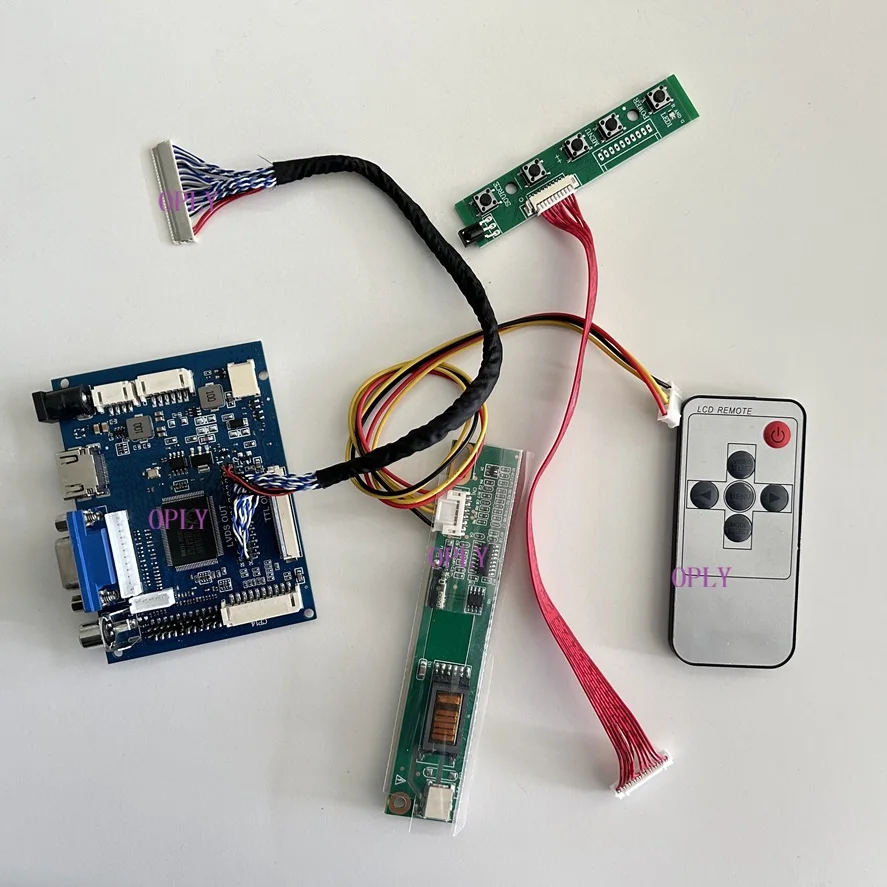 

Controller board HDMI-compatible AV VGA Kit for B154PW02 V0 B154PW02 V2 B154PW02 1440×900 15.4" 30pin 1 CCFL LCD panel DIY