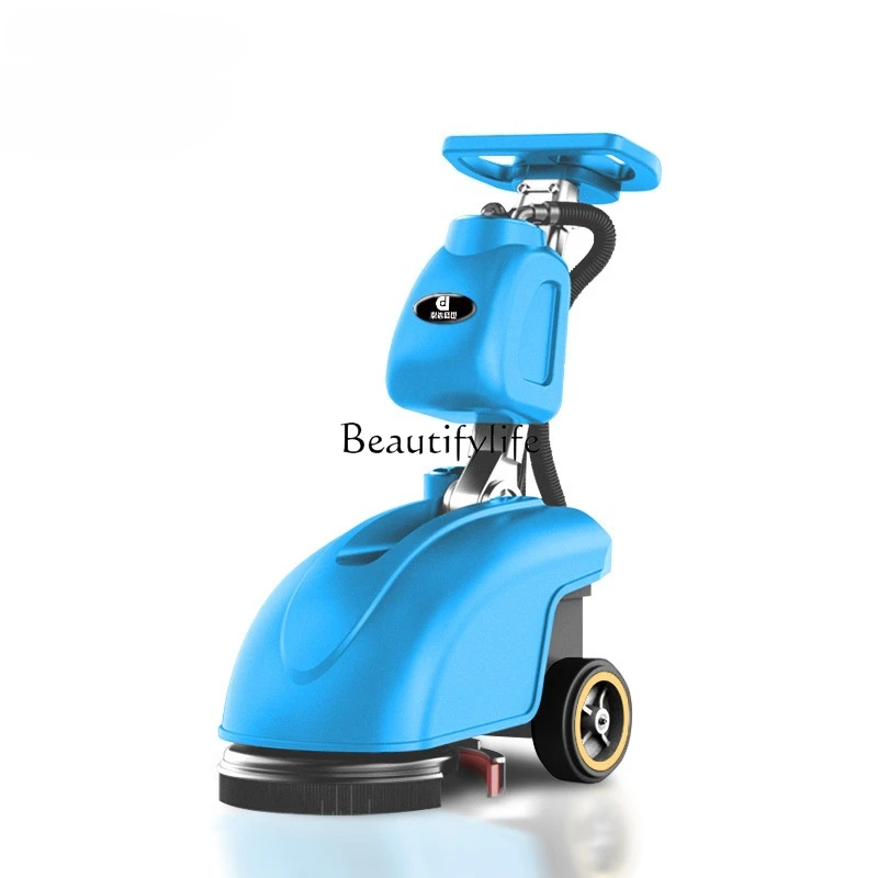 

Commercial hand-push washing machine Small exhibition hall Electric washing car