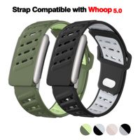 For Whoop 5.0 Watch Straps Soft-Touch Silicone Bands Compatible with WHOOP ONE Wristband Fitness Tracker Whoop Life ECG Straps