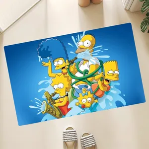 سجادة كرتون T-The S-Simpsons غير قابلة للانزلاق ، ممسحة منزل مدخل ، غرفة نوم ، حمام ، غرفة معيشة ، سجادة مطبخ أفضل 10 سيارات سمبسون غامضة مبيعا - رقم 9