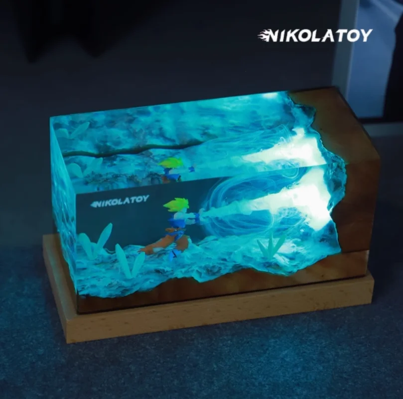 

NIKOLATOY Dragon Ball Z Kakarote Turtle School Qigong atmosphere feeling night light animation resin desktop decoration gift