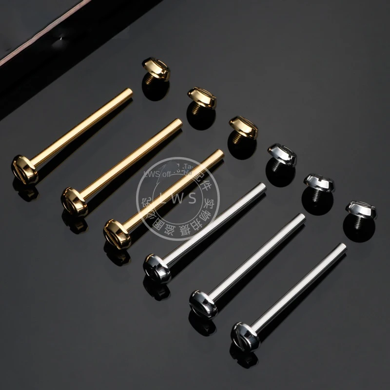 Screw repair table accessories for Versace screw rod V-RACE DUAL screw watch strap connection screw rod screw cap parts wholesal