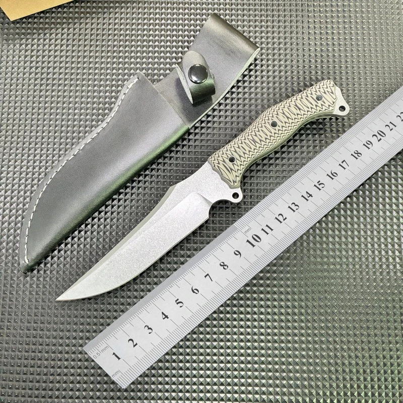 

BUSSE Small Straight Knife Outdoor Portable High Hardness Sharp Survival Hunting Camping Knife