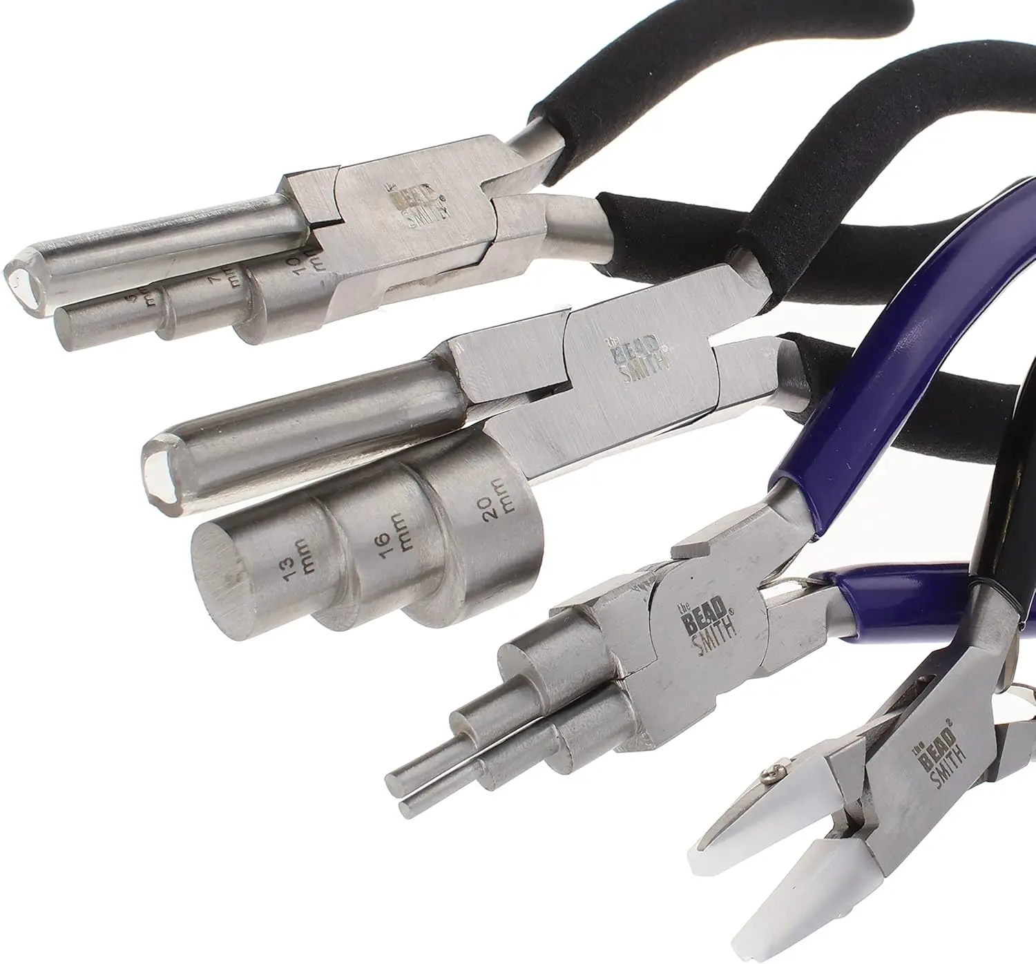 

4-Piece Wire Wrapping Pliers Set for Jewelry Making - Create Loops, Jump Rings & Protect Wire