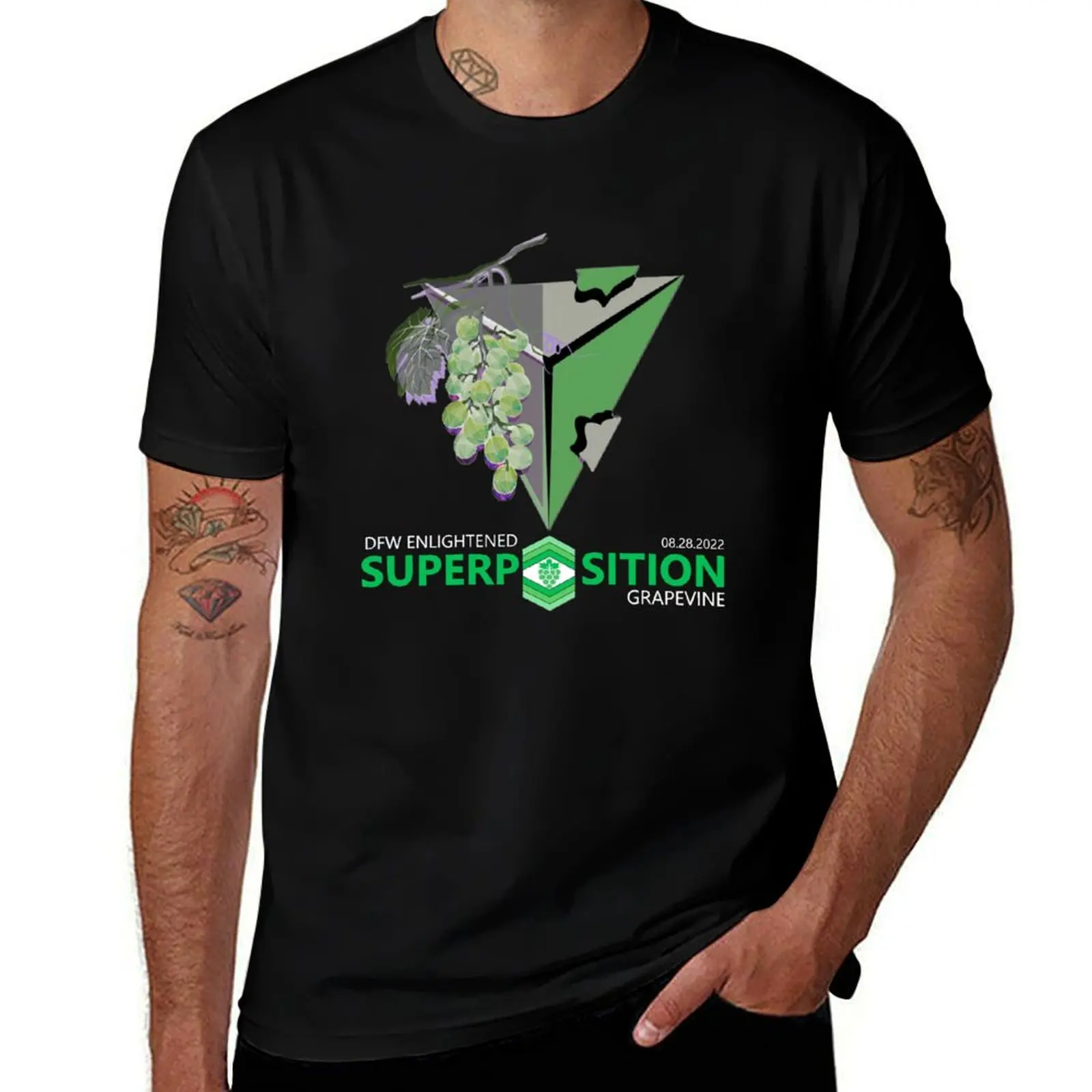 

Grapevine Ingress Superposition Anomaly 2 T-Shirt t shirt for man cotton t shirts man 100% T-Shirt