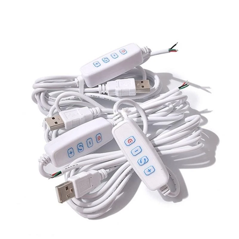 203F DC5V Светодиодный Dimmer USB-порт