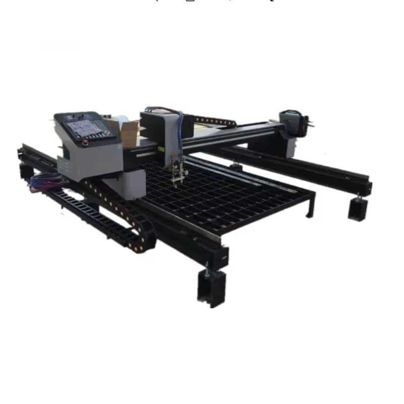 Zhaozhan Mini Gantry Style Automatic CNC Plasma Cutting Machine 1200W Optional Working Table Model KING-2540G-ST 220V Stepper