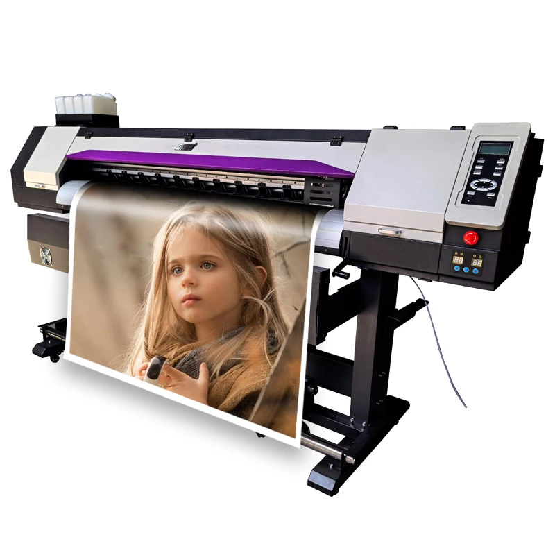 i3200 canvas printer eco solvent 1.8M inkjet flex printing machine eco solvent vs latex printers