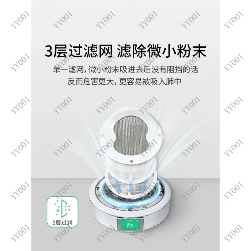 Cordless Storage Battery Nail Dust Suction Machine, Quiet Mini Vacuum Device For DIY & Salon Nail Care