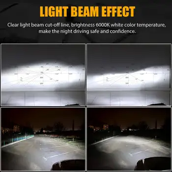 150W 50000LM H7 H11 LED žárovka do světlometů 9005 9006 Turbo světlomety 6000K bílá žárovka pro autožárovky příslušenství 8 nejlepší prodej Žárovka světlometu Toyota Corolla - №2