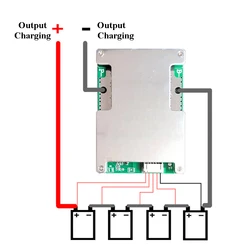 4S 12V Max 800A BMS LiFePo4 litio ferro fosfato scheda di protezione della batteria ricarica bilanciata per trapano elettrico per moto auto