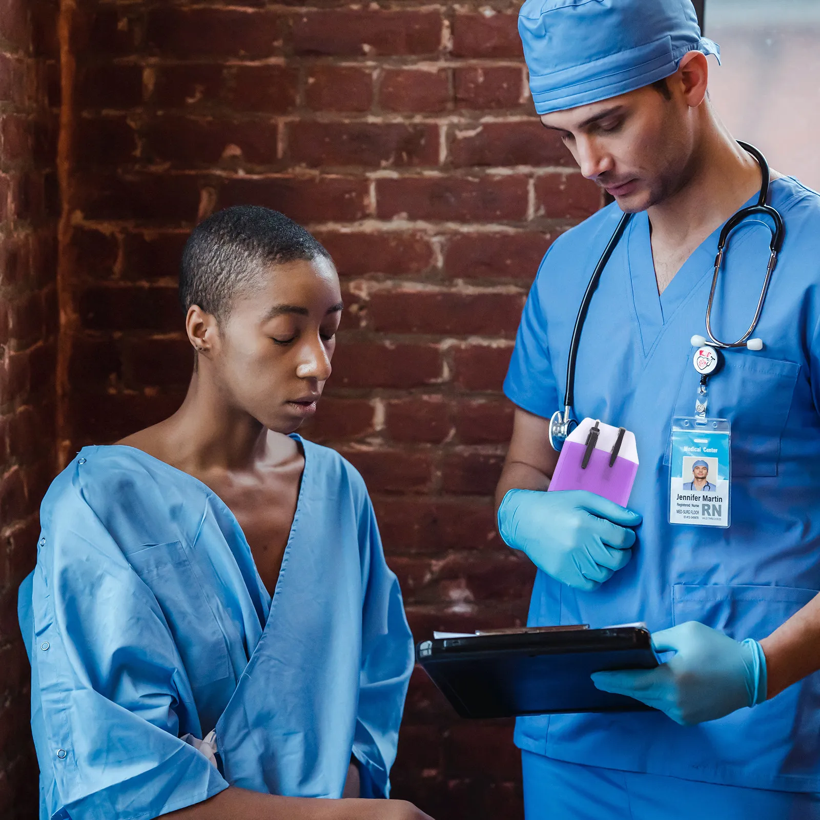 

12Pcs Nurse Pen Containers Medical Grade PVC Compact Pen Bags for Office Hospital Use Lightweight Easy Carry Storage Pouches