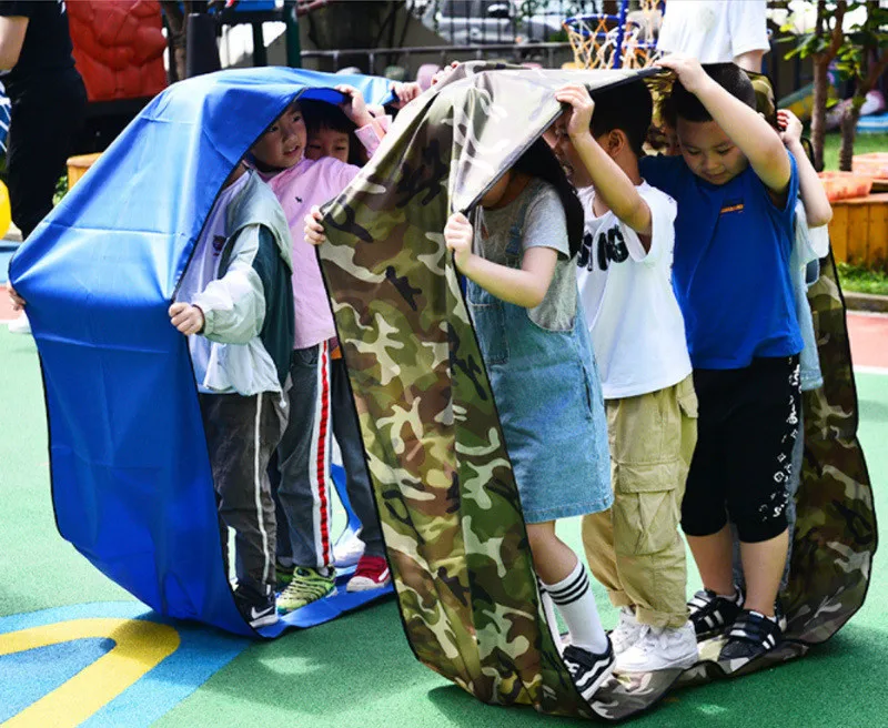 في الهواء الطلق المتداول حصيرة لمجموعة فريق العمل التدريب الرياضي التعاون لعبة لعب للأطفال الكبار النشاط متعة اللعب تشغيل اللعب