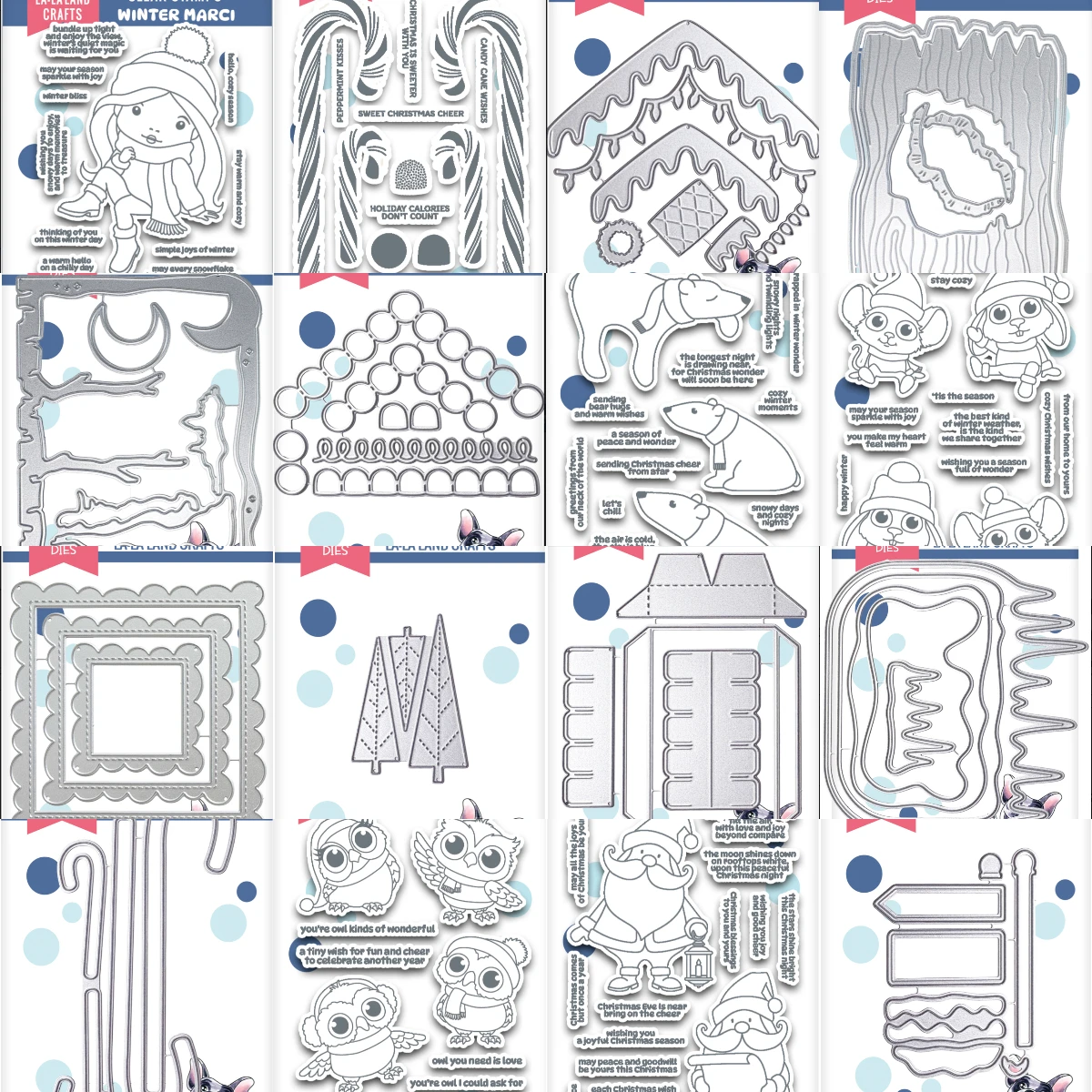 Bundle Up Clear Stamp Metal Cutting Dies for DIY Scrap Booking Crafts Dies Cut Stencils Maker Photo Album Template Handmade