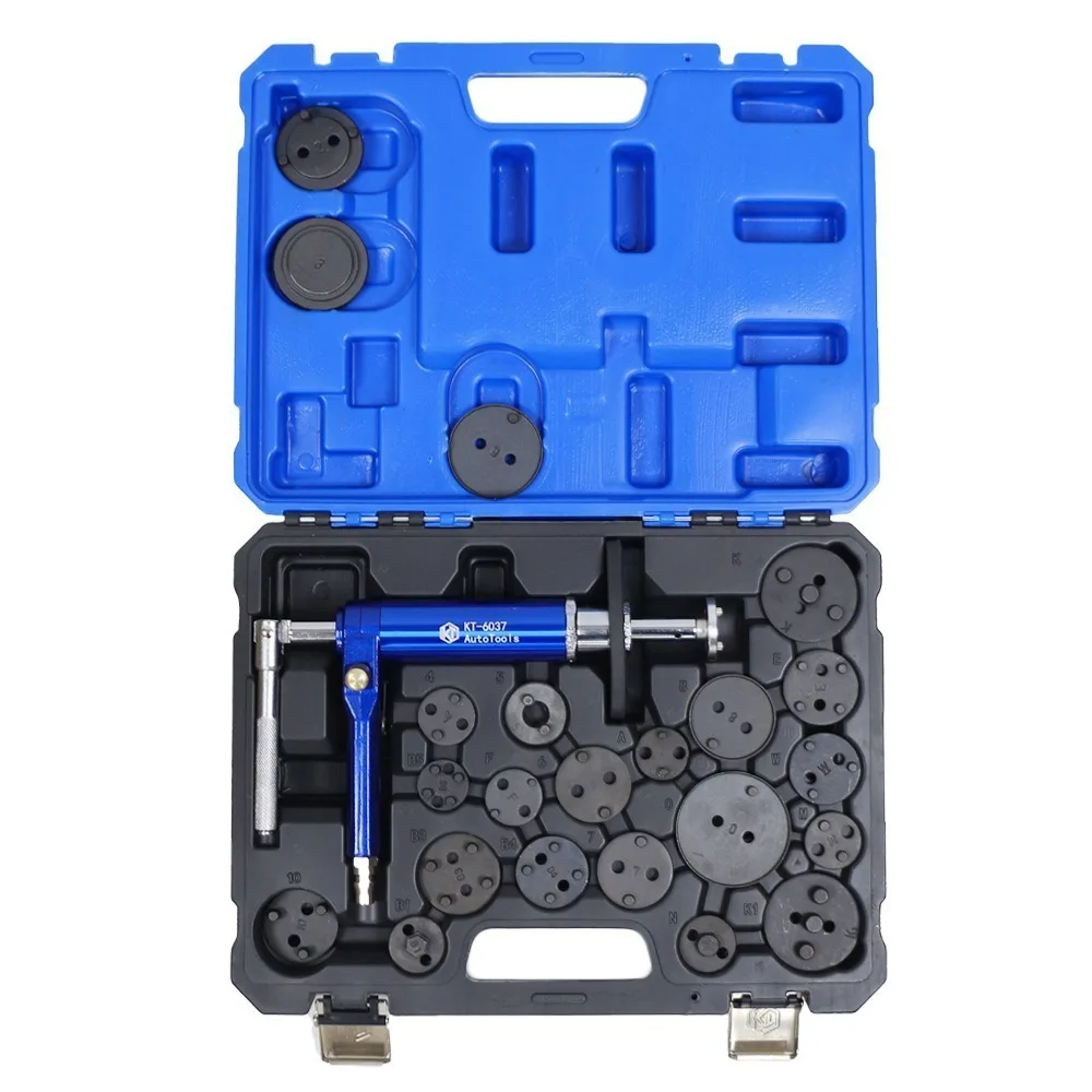 23-Piece brake pump return tool automotive brake pads
