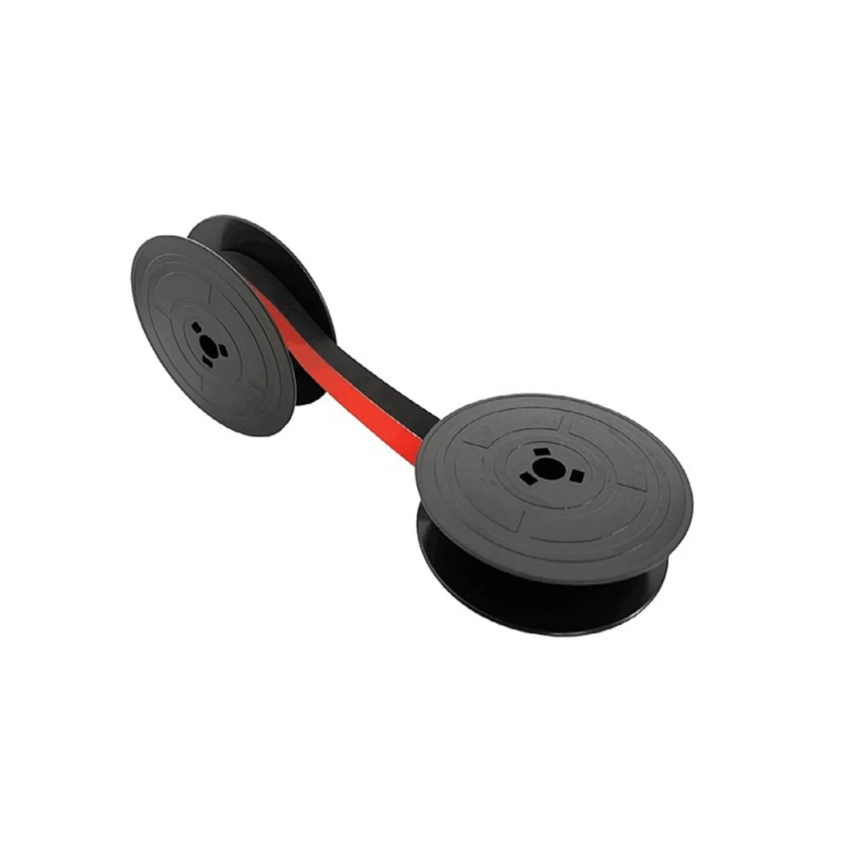 1 Uds. Cinta para máquina de escribir GR4, cinta para máquina de escribir, carrete doble de repuesto para máquina de escribir Olivetti Lettera (negro y rojo)