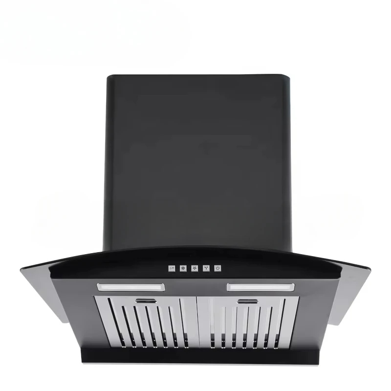 Professional Factory 600mm 3 Speed Range Hoods Kitchen Chimney Household Kitchen Hood Campana Extractor Hood