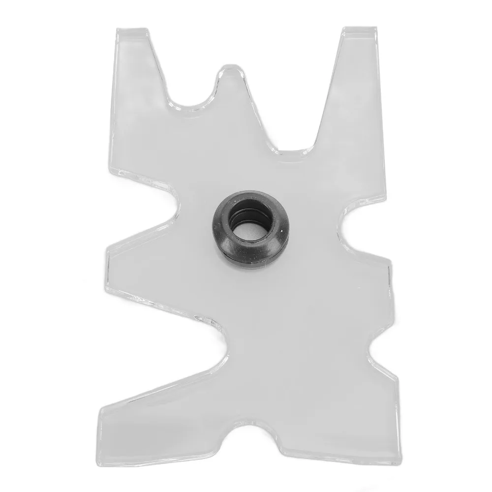 

Clear Acrylic Billiard Bridge Head Rubber Detachable Head Pool Cue Bridge Head Portable Design Snooker Cue Head Professional Use