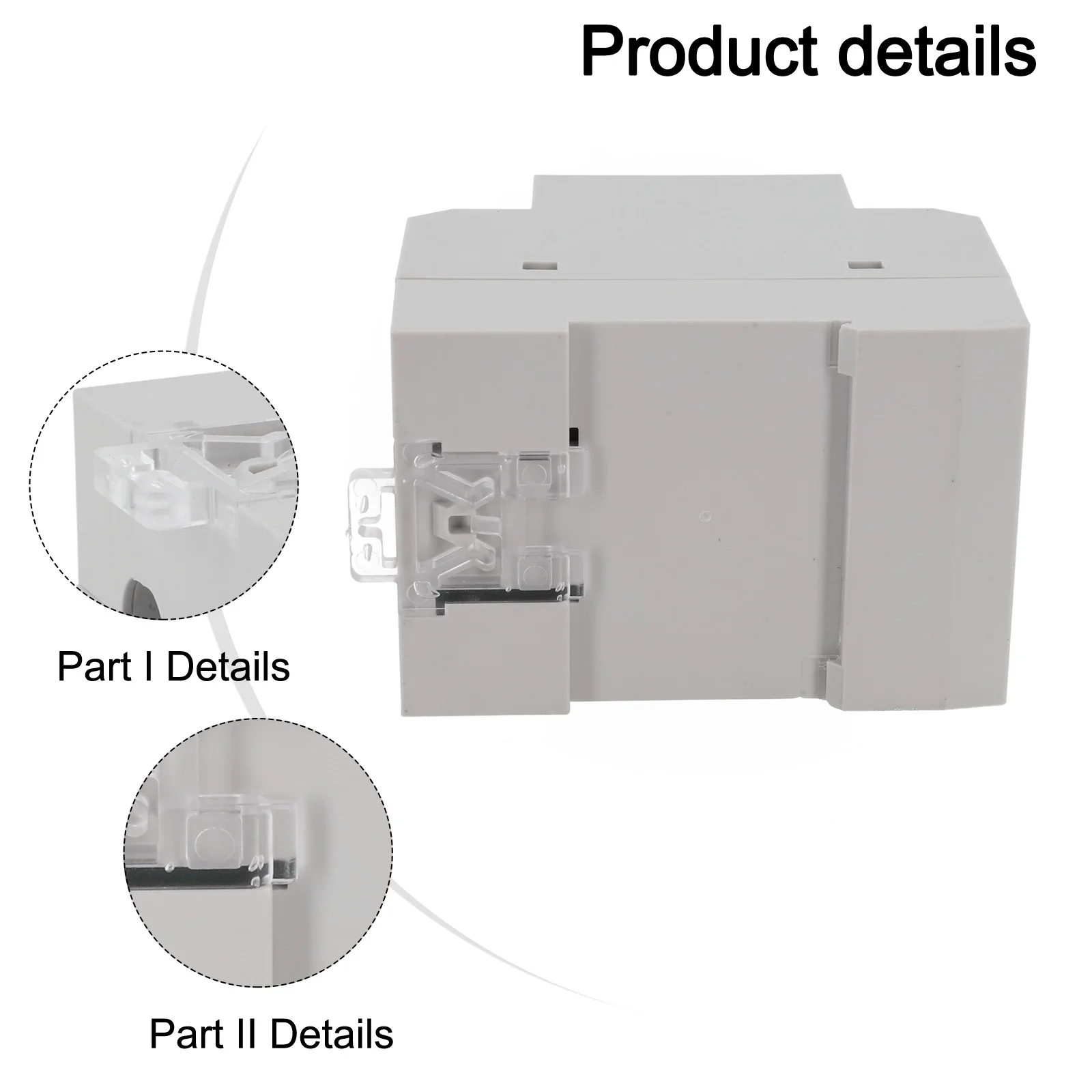 Efficient Single Phase Voltage Meter  AC 80V~500V Measurement Range  IP20 Protection Degree  Perfect for Home and Office Use