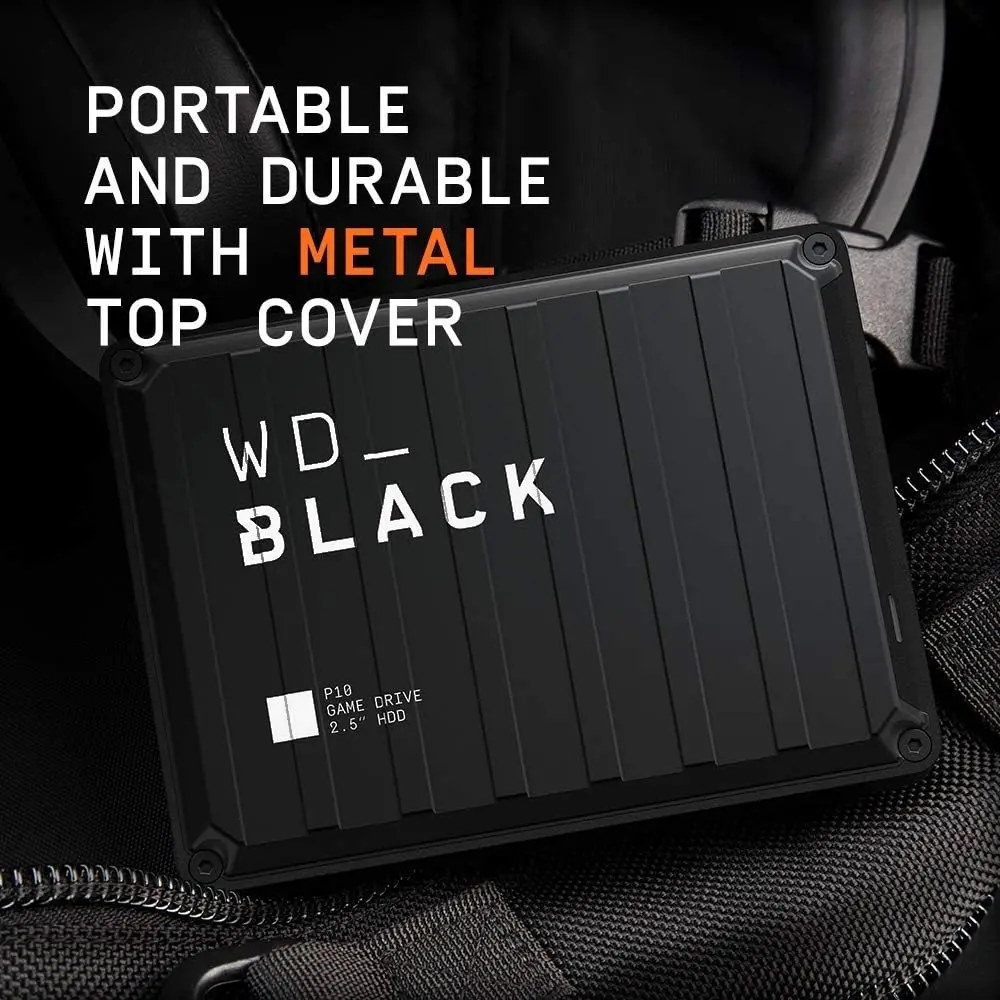 6TB Portable External Hard Drive for Gaming, Compatible with PlayStation, Xbox & PC - High Capacity Storage Solution