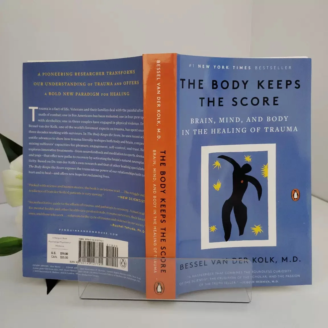 The Body Keeps the Score by Bessel van der Kolk Trauma Healing Psychology Self Help Book