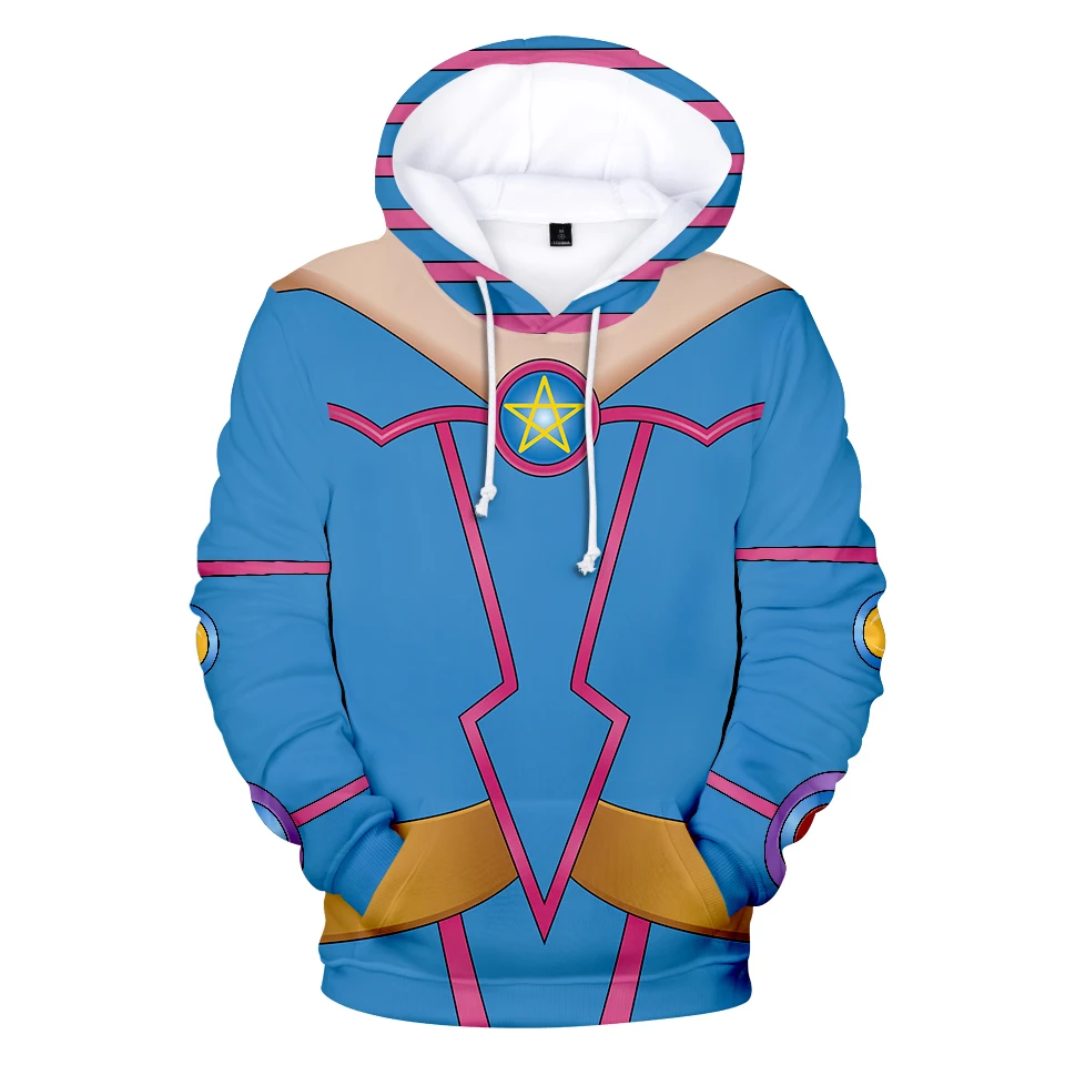 Yugioh Character Uniform Hoodies Men Hooded Sweatshirt Women Casual Hoodie 3D Print Sweatshirt Youth Harajuku Pullover