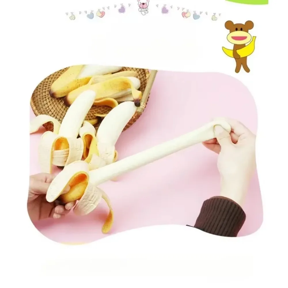 Wishy Squishy Slow Rising Squishy Banana Wrist Hand Pad Rest Kids Toy Charm Home Decoration Surprise Gift