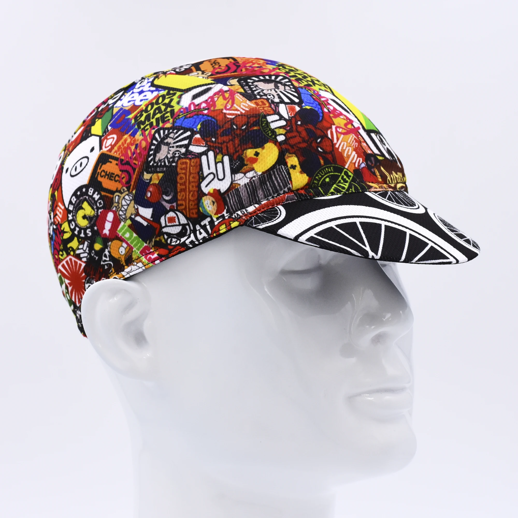 Classic Retro Cycling Caps Summer Sports Quick Dry Bicycle Hat