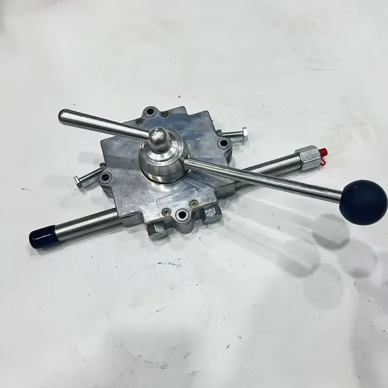 Single Throttle Operating Lever Assembly, Remote Pump Control Lever for Concrete Mixer Truck Replacement Spare Parts