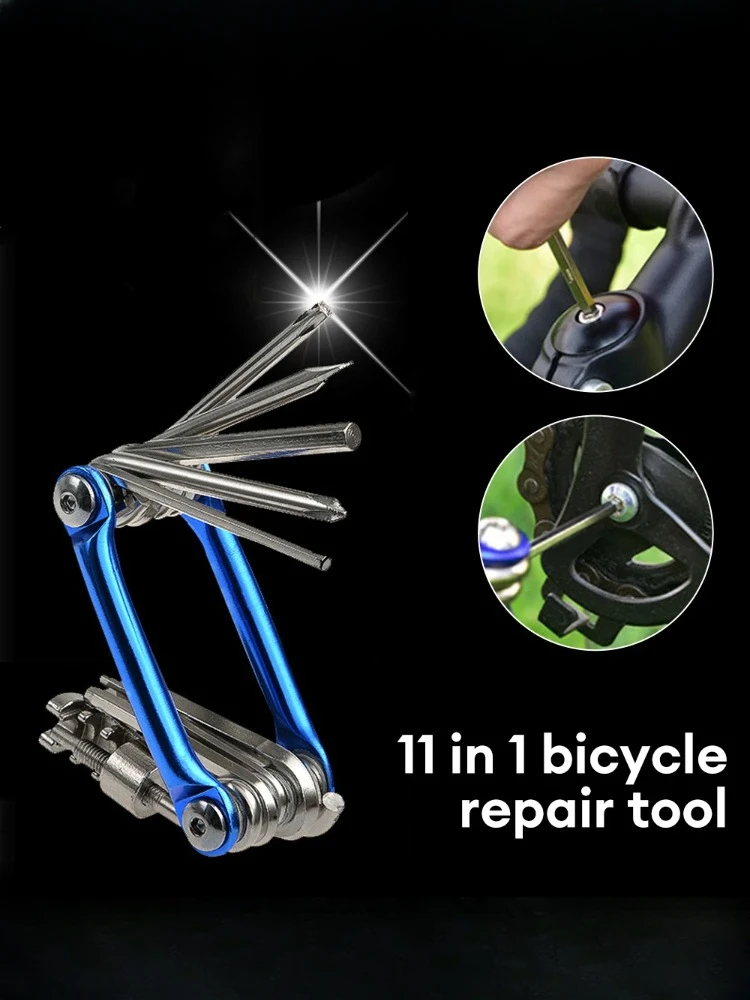 AliExpress CAIRBULL 11 in 1 Bicycle Bike Multi Repair Tool Kit Mountain Bike Wrench Screwdriver Chain Hex Spoke Bicycle Repair Bicycle Accessories